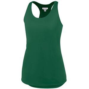 Augusta Sportswear 2434 - Ladies Sojourner Tank Dark Green