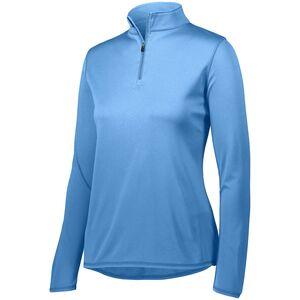 Augusta Sportswear 2787 - Ladies Attain 1/4 Zip Pullover Columbia Blue