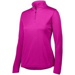 Augusta Sportswear 2787 - Ladies Attain 1/4 Zip Pullover Power Pink