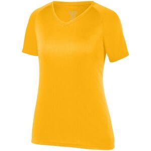 Augusta Sportswear 2792 - Ladies Attain Raglan Sleeve Wicking Tee Gold