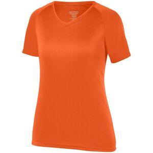 Augusta Sportswear 2792 - Ladies Attain Raglan Sleeve Wicking Tee Orange