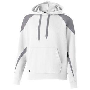 Holloway 229546 - Prospect Hoodie White / Charcoal Heather