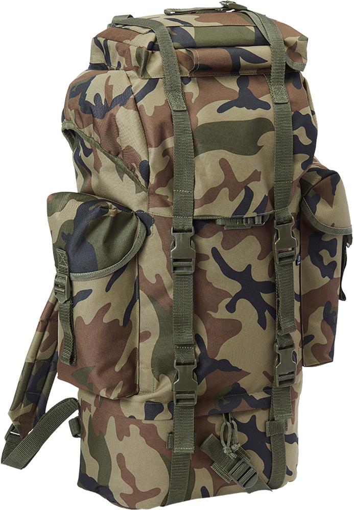 Brandit Brandit Nylon Military Zaino Militare Stile Camouflage Diversi Scomparti 