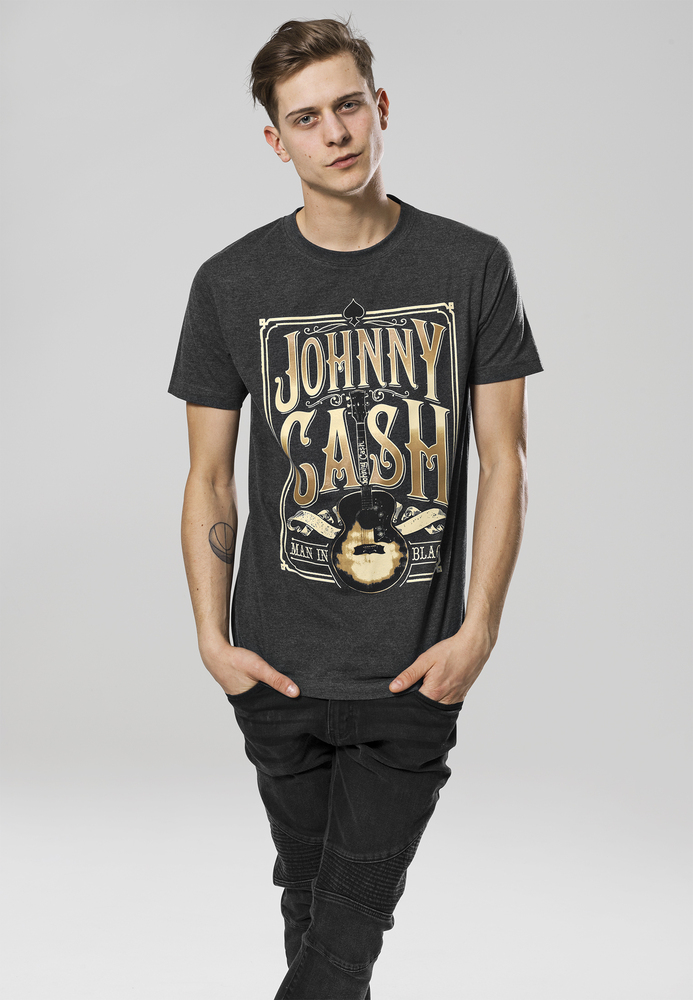 Merchcode MC037 - Johnny Cash Man In Zwart T-shirt