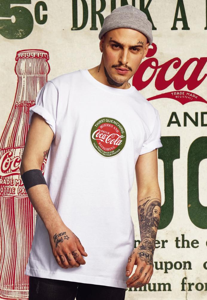 Merchcode MC138 - T-shirt Coca Cola rétro