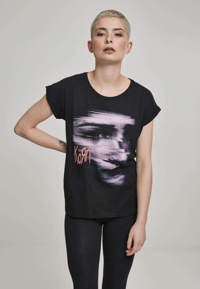 Merchcode MC224 - T-shirt pour dames Korn visage