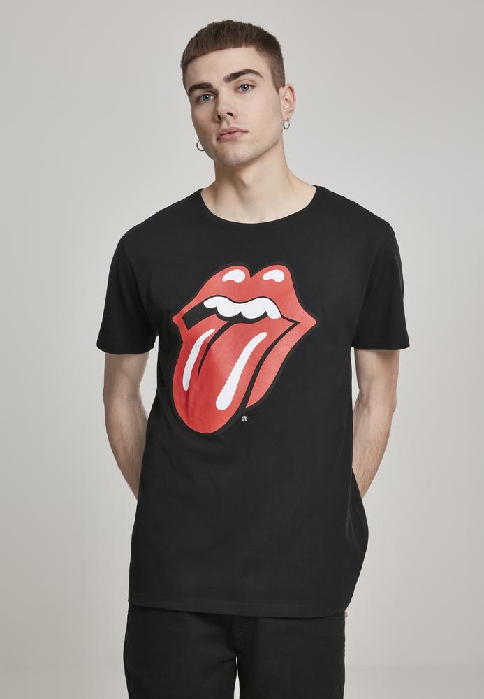 Merchcode MC327 - T-shirt Rolling Stones langue