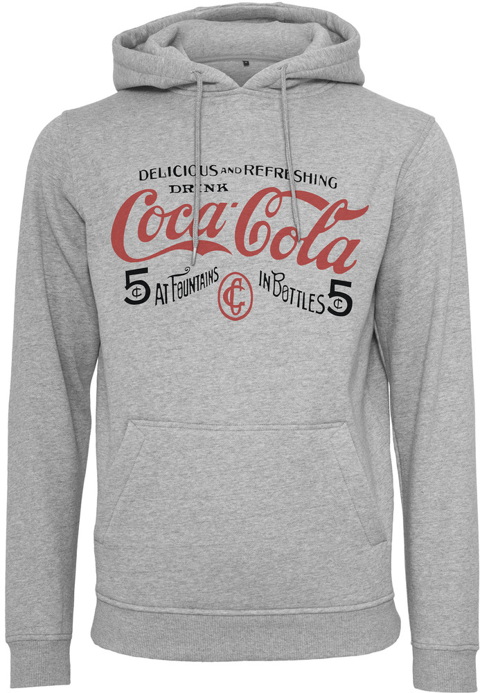 Merchcode MC457 - Oud Coca Cola Logo Hoodie