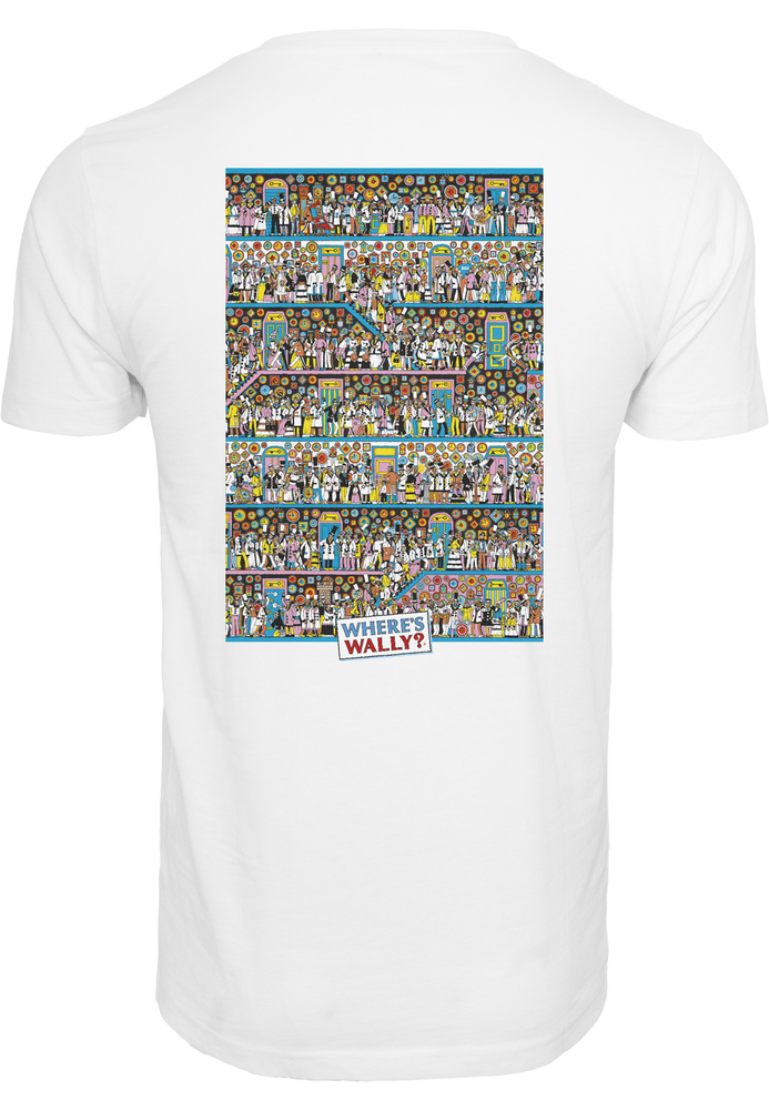 Merchcode MC548 - Dames Waar Is Is Wally Tijdsgangen T-shirt