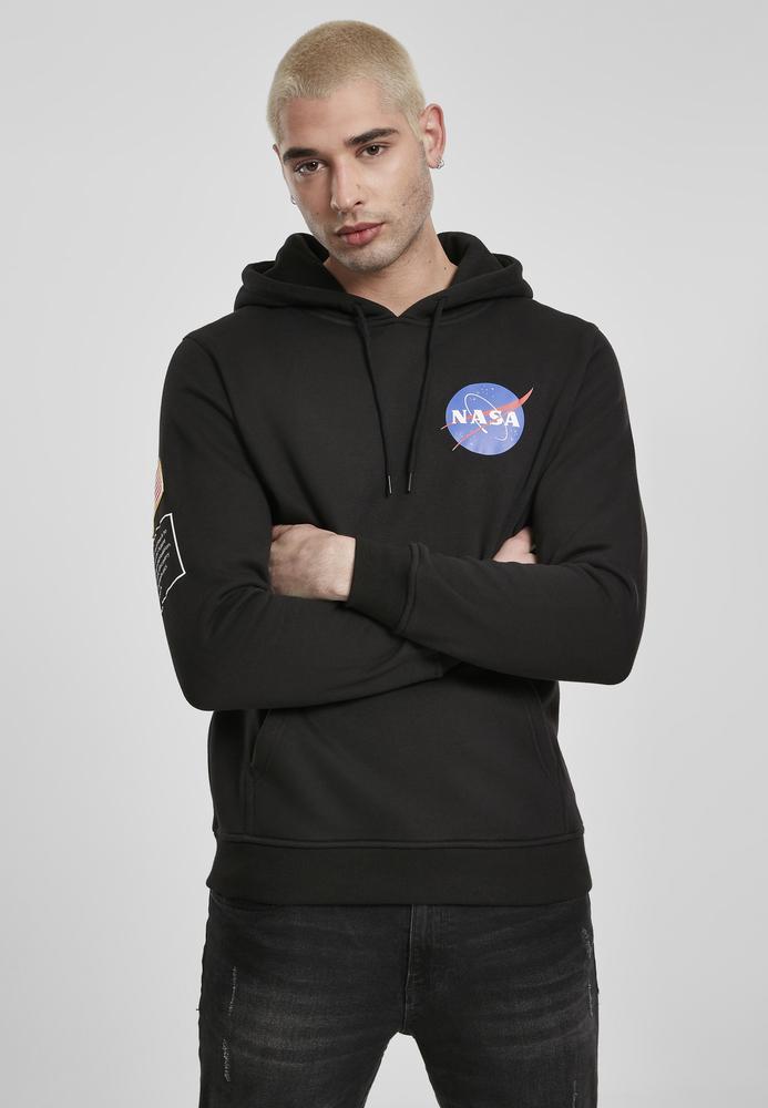 Mister Tee MT1169 - Sweatshirt à capuche insigne drapeau NASA 