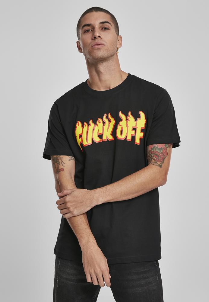 Mister Tee MT1176 - T-shirt Fuck Off Flames