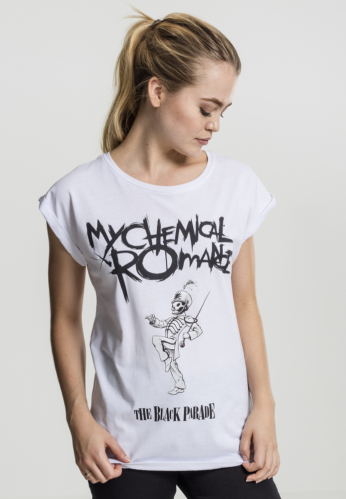 Merchcode MT413 - Ladies My Chemical Romance Black Parade Cover Tee