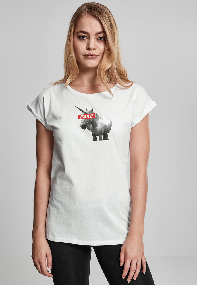 Mister Tee MT597 - Dames Neppe Eenhoorn T-shirt