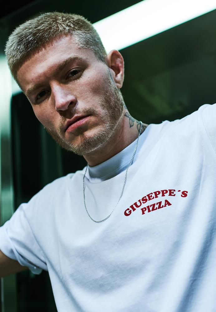 Mister Tee MT709 - T-shirt "Giuseppe's Pizza"