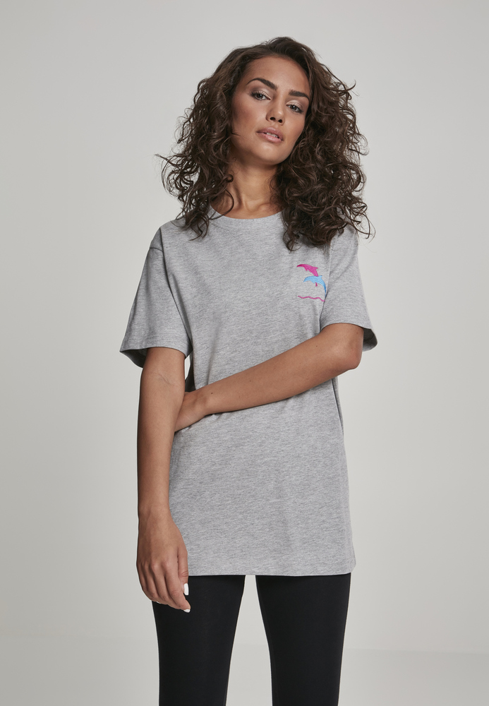 Mister Tee MT731 - T-shirt pour dames avec dauphin