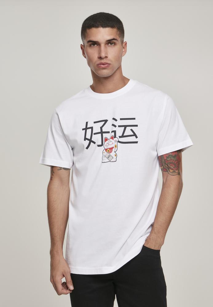 Mister Tee MT988 - Zwaaiende Kat T-shirt