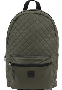 Urban Classics TB1285 - Diamond Quilt Leather Imitation Backpack