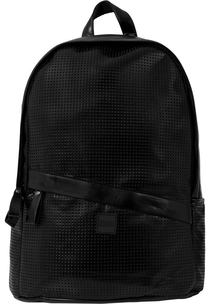 Urban Classics TB1287 - Perforated Leather Imitation Backpack