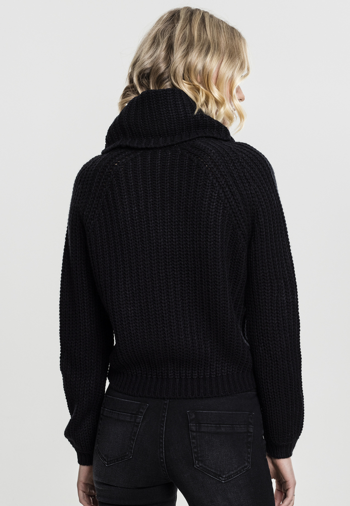 Urban Classics TB1748 - Ladies Short Turtleneck Sweater