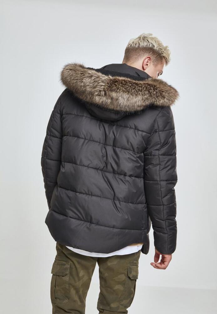 Urban Classics TB2430 - Faux Fur Hooded Jacket