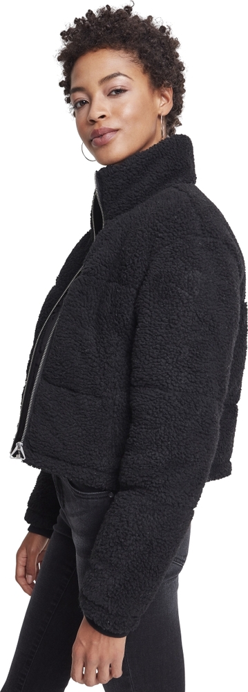 Urban Classics TB2447 - Ladies Boxy Sherpa Puffer Jacket