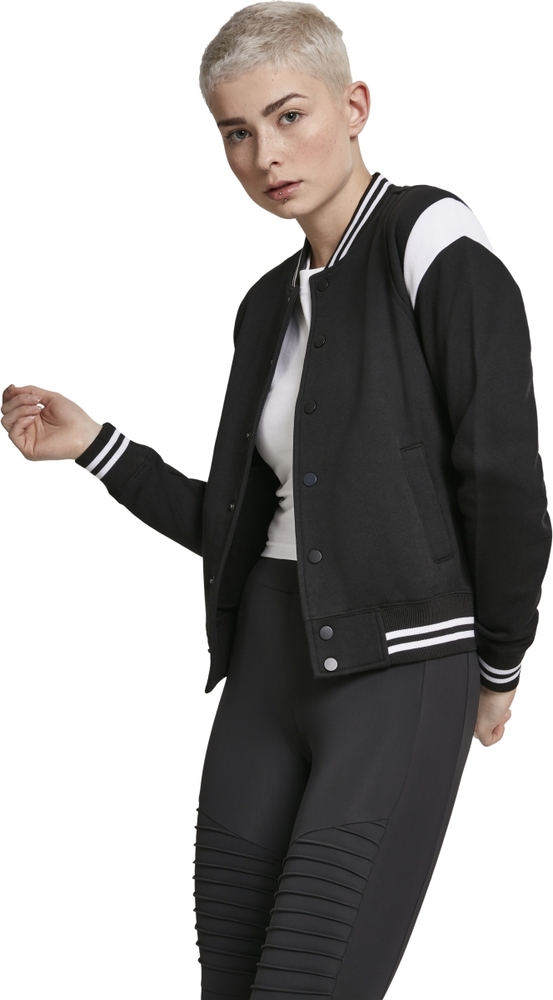 Urban Classics TB2618 - Ladies Inset College Sweat Jacket | Needen  Deutschland