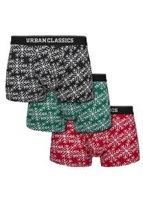 Urban Classics TB3171 - Christmas Norwegian Boxer 3-Pack