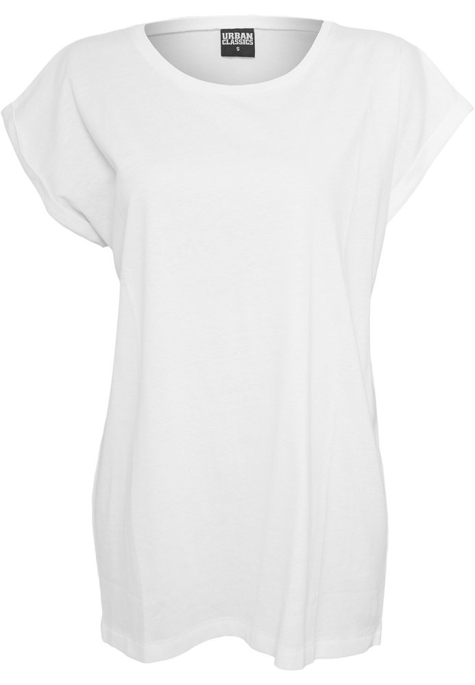 Urban Classics TB771A - Ladies Extended Shoulder Tee 2-Pack