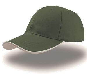 ATLANTIS AT006 - ZOOM PIPING CAP SANDWICH Green