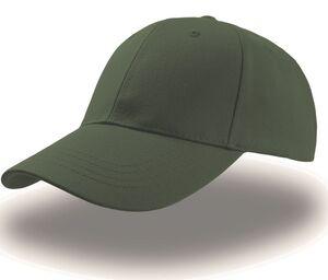 ATLANTIS AT008 - LIBERTY SIX BUCKLE CAP Green