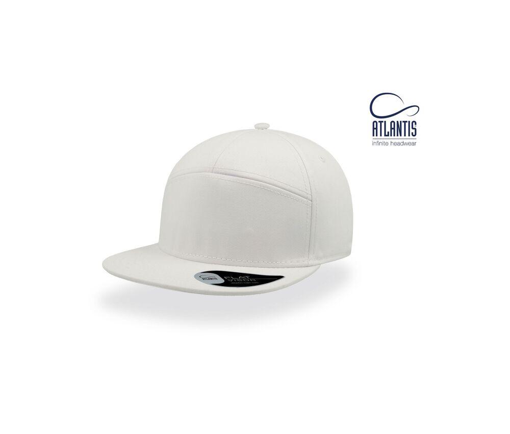 Atlantis AT055 - 7-panel cap with flat visor