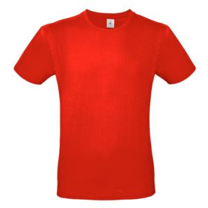 B&C BC01T - Maglietta da uomo 100% cotone Red