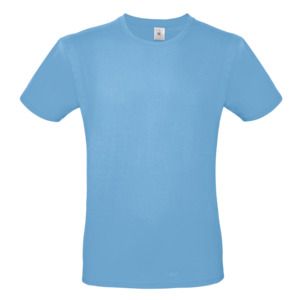 B&C BC01T - Herren T-Shirt 100% Baumwolle Sky