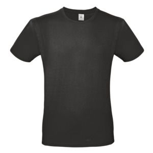 B&C BC01T - Maglietta da uomo 100% cotone Used Black