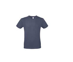 B&C BC01T - Tee-shirt homme col rond 150 Blue Denim