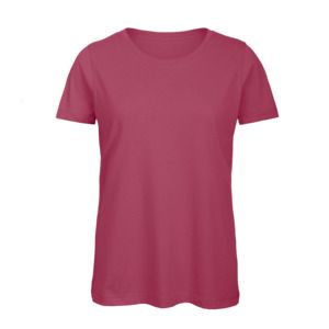 B&C BC02T - Tee-shirt femme col rond 150 Fuchsia