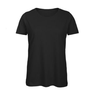 B&C BC02T - Tee-shirt femme col rond 150 Black