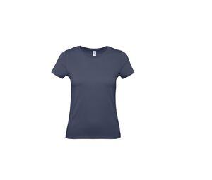 B&C BC02T - Tee-shirt femme col rond 150 Blue Denim