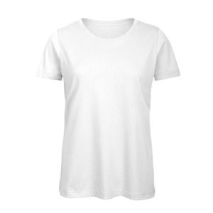 B&C BC02T - Maglietta da donna 100% cotone White