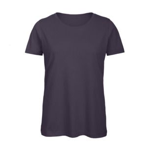 B&C BC02T - Tee-shirt femme col rond 150 Radiant Purple