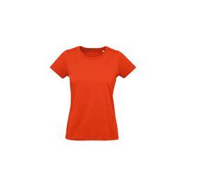 B&C BC049 - Tee-shirt coton bio femme Fire Red