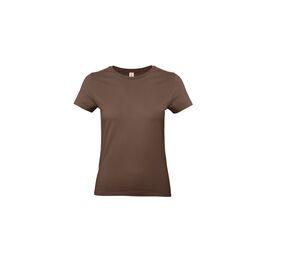 B&C BC04T - Tee-shirt femme col rond 190 Chocolate