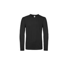 B&C BC05T - Long-sleeved men's t-shirt Black