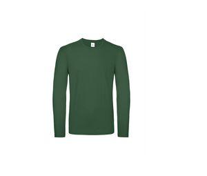 B&C BC05T - Long-sleeved men's t-shirt Bottle Green