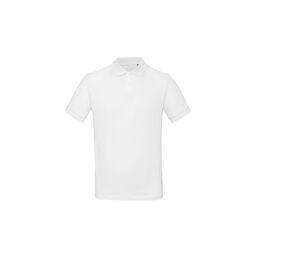 B&C BC400 - Men's 100% organic polo shirt White