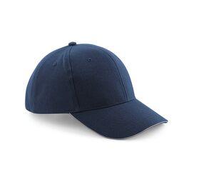 BEECHFIELD BF065 - Casquette Pro-Style 6 panneaux French Navy/ Stone