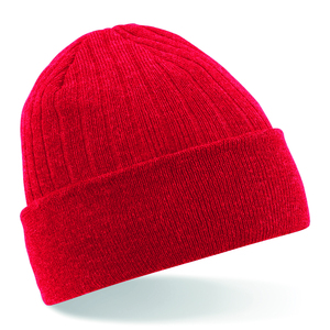 BEECHFIELD BF447 - Thinsulate™ Beanie Classic Red / Classic Red