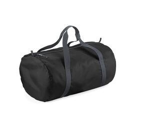 Bagbase BG150 - Bolso para Gimnasio Packaway Negro / Gris