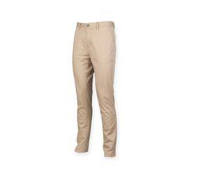 Front row FR621 - MENS STRETCH CHINO TROUSERS Stone