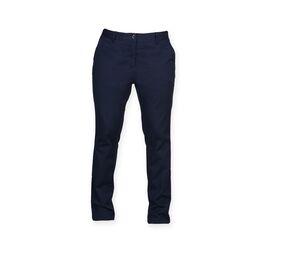 Front row FR622 - LADIES STRETCH CHINO TROUSERS Navy